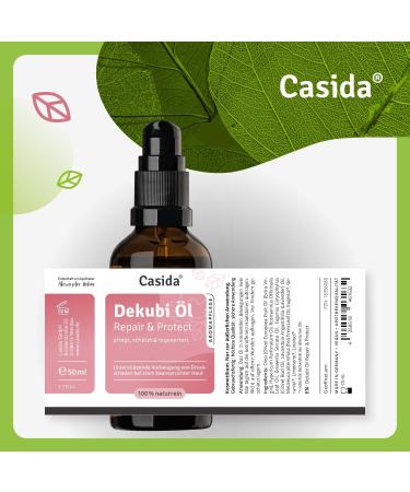  Casida Casida Dekubi Repair & Protect Oil - beneficial care for stressed skin - for the treatment of pressure sores and pressure ulcers - composed of 100% pure natural oils - 50 ml - Buy Online on GoSupps.com