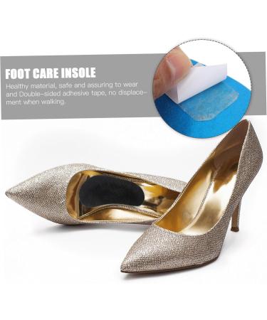 FRCOLOR Foot Arch Insoles - 2 Pairs Support for Flatfoot & Fallen Arches | Double-Sided Adhesive Half Shoe Pads for Men & Women - Buy Online on GoSupps.com