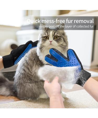 5-Piece Pet Brush Set - Effective Hair Remover Mitts & Lint Rollers for Dogs & Cats | Ideal for Long & Short Hair | Reusable & Eco-Friendly - Buy Online on GoSupps.com