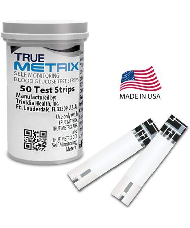 TRUE METRIX Blood Glucose Test Strips 50 Count - Pack of 1 - Buy Online on GoSupps.com