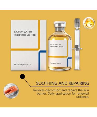 S rum anti-rides au saumon s rum visage au saumon essence anti-rides rajeunissante au collag ne ampoule l g re liftante et raffermissante l'eau de saumon am liore l' lasticit de la peau (2) - Buy Online on GoSupps.com