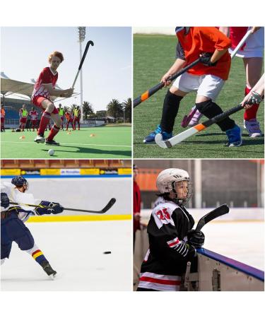 PIZSIET 2 Roll Slip-Resistant Hockey Tape - 2.5cm x 25m | Anti-Slip Club Tape for Ice Hockey Tennis Squash and Badminton (Black & Red) - Buy Online on GoSupps.com