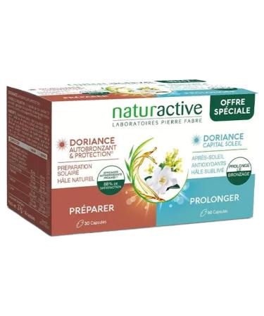 Naturactive Doriance Autobronzant & Protection 30 Capsules + Capital Soleil 60 Capsules