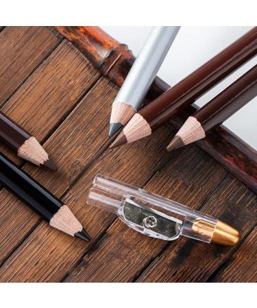 Waterproof Long-lasting Eyebrow Pencil With Sharpener Lid New Sweat Coffee Red Gray Tools Proof Black Cosmetics - Buy Online on GoSupps.com