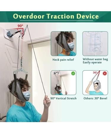 NAKEAH Neck Relief Device - Cervical Traction & Spinal Decompression Stretcher for Pain Relief | International Shipping Available - Buy Online on GoSupps.com