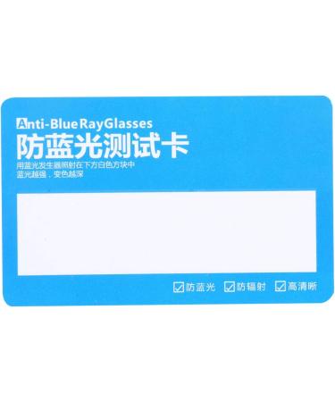 CHICIRIS Anti-Blue Light Test Card & Glasses - Reusable Tool for Jewelry & Watch Shops | Optimize Eye Protection - Buy Online on GoSupps.com
