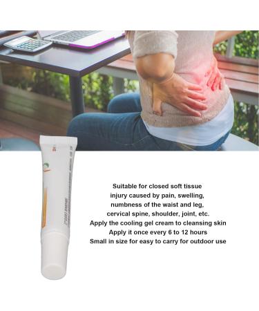 Portable Cooling Gel Paste for Waistline - Reduce Discomfort, Remove Swelling - Skin Cooling Relief - Buy Online on GoSupps.com
