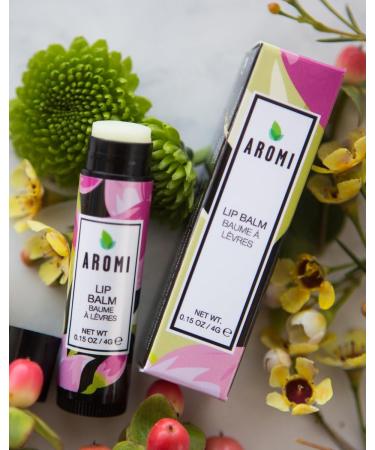 Aromi Lip Balm | Moisturizer Natural Vegan + Cruelty-free Handmade Salve for Dry Lips Small Batch Gluten Paraben + Phthalate Free - Buy Online on GoSupps.com