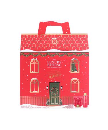 The Luxury Bathing Company - Wild Fig & Cranberry Ultimate Bathing Gift Set - Vegan Friendly