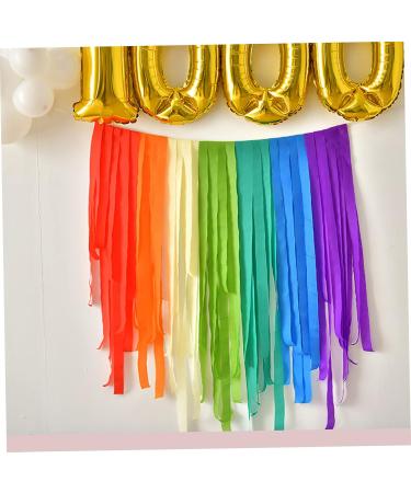Ciieeo 7 Rolls Crepe Roll Paper - Peach Decorations Halloween Streamers Wedding Decor & Craft Party Supplies - Buy Online on GoSupps.com