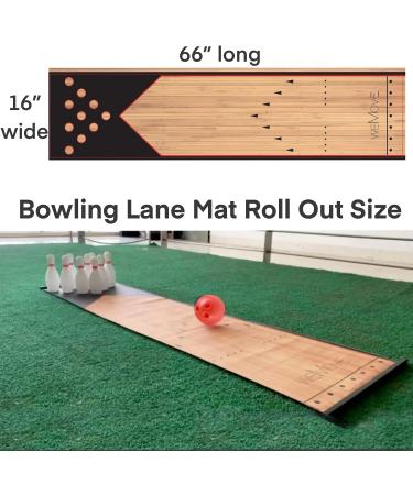 Mini Kids Bowling Set - 10 Pins, 1 Ball, Score Card - Indoor/Outdoor Game for Kids and Adults - Home Backyard Fun! - Buy Online on GoSupps.com