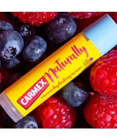  Carmex Carmex Moisturizing and Protective Lip Balm for Dry and Cracked Lips with Sun Protection (6 units berries) - Buy Online on GoSupps.com