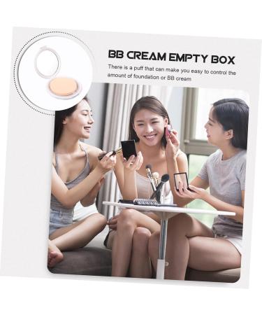 EXCEART 2pcs Toiletry Containers Mini Containers Compact Case Foundation Box Travel Eyebrow Powder Portable - Buy Online on GoSupps.com