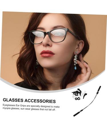 Gleavi 17-Piece Glasses Holder Set | Silicone Ear Pads Leg Covers & Rope | Slide-Resistant Sports Accessories - Buy Online on GoSupps.com