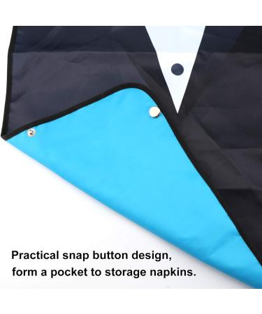 AIEX Adult Bibs - Waterproof Floral Print, Washable and Reusable Clothing Protectors - Buy Online on GoSupps.com