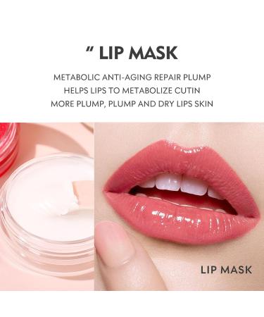 Buy Professional Lip Care Kit: Exfoliating & Moisturizing Set with Plant Extracts - Nourishing Lip Scrub Mask & Oil for Soft Lips | Fast International Shipping - Buy Online on GoSupps.com