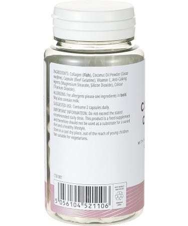 Coconut & Collagen Capsules 60pk - 60 Count | My Vitamins | Pack of 1 - Buy Online on GoSupps.com