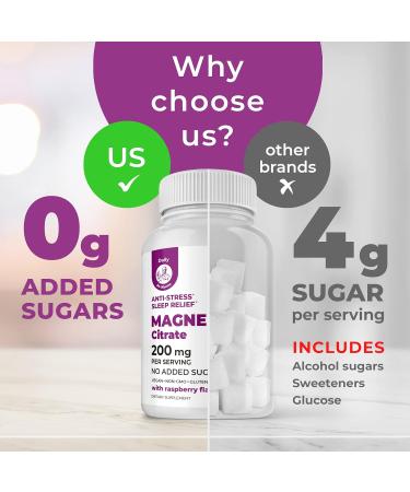 Elderberry Gummies for Kids and Magnesium 200 mg Gummies Sugar-Free - Healthy Immune System Booster and Health Support with Elderberries Extract with Magnesium Calm Chews for Kids & Adults Sugar-Free - Buy Online on GoSupps.com