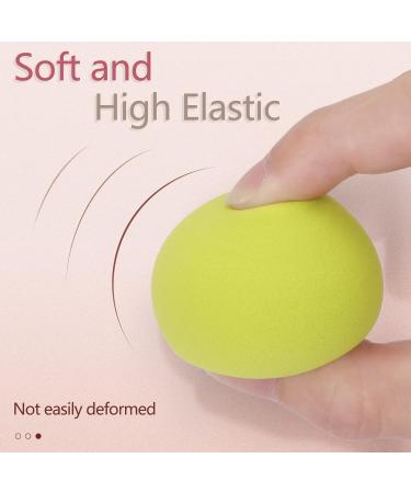 Unaone Makeup Sponges - 4 PCS Latex Free Beauty Blender for Flawless Foundation Cream & Powder Application - Yellow Rose Red Light Yellow & Green - Buy Online on GoSupps.com