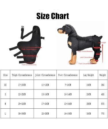 Dog Right Hind Leg Knee Brace Dog Braces for Back Legs Super Supportive for Heals Prevents Injuries Sprains Protects Wounds. A Small - Buy Online on GoSupps.com