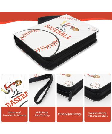 Fiuottu Baseball Card Binder 4-Pocket 480 Cards with 60 Removable Sleeves Trading Card Albums Sleeve Protectors  Sports Card Binder Collectible Trading Card Albums (Baseball) (White) - Buy Online on GoSupps.com