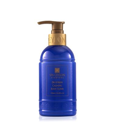 SPA CEYLON DE-STRESS Calming Body Elixir | Harmonizing & Hydrating | Stress Relief | Frankincense | 100% Vegetarian | Suitable for all skin types