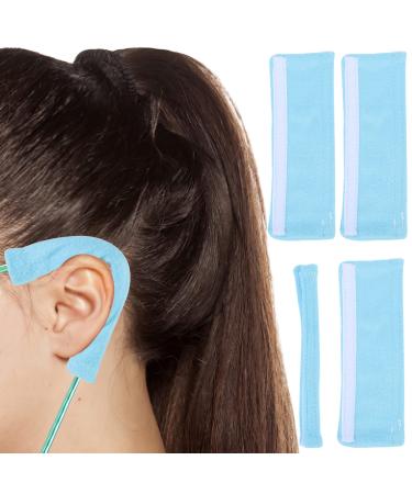 Portable Oxygen Concentrator 4Pcs Cannula Ear Pads Nasal Cannula Ear Cushions Soft Oxygen Ear Pads for Oxygen Users to Help Relieve Ear Pain Oxygen Concentrator