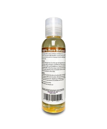 Wells 100% Pure Sesame Oil - Natural Carrier Oil for Hair & Skin Growth - 4 fl oz Cold Pressed Formula - Moisturizes and Strengthens Hair, Skin, and Nails - Buy Online on GoSupps.com
