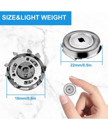 6-Pack Replacement Shaving Heads for Philips Series 1000/2000/3000/5000 - Compatible SH30/50/52 Razor Accessories for Men - Buy Online on GoSupps.com