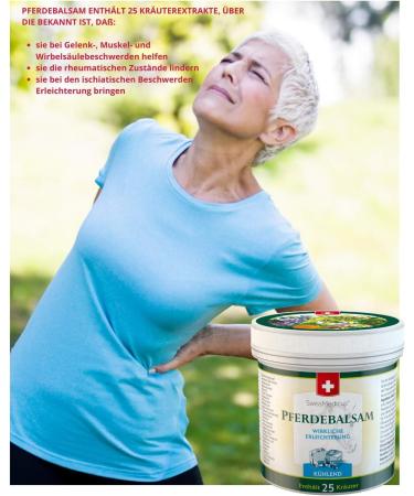  SwissMedicus Horse Ointment - Cooling Balm SwissMedicus Horse - Muscle and Ligament Massage Cream - Ideal for Athletes - Natural Plant Extracts - 500 ml - Buy Online on GoSupps.com