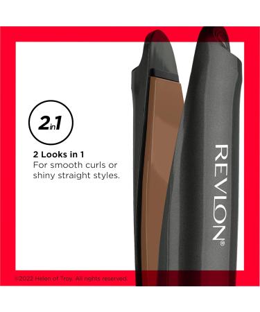 REVLON 1 Straight or Curl Curved Hair Styler - Versatile Styling Tool for Gorgeous Hair International Shipping Available - Buy Online on GoSupps.com