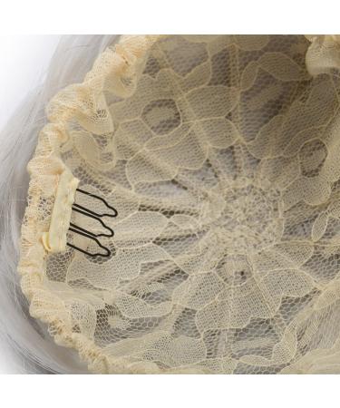 SEGO Silver-Grey Updo Hairpiece Bun Tie | Premium Hair Extensions for Effortless Styles - Buy Online on GoSupps.com