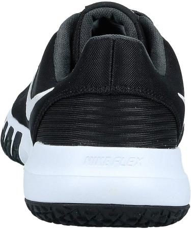 Nike Men's Flex Control TR4 Cross Trainer 10 - Black/White-Dark Smoke Grey-Smoke Grey - Buy Online on GoSupps.com