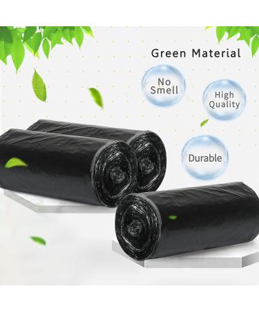 Trash Bags Garbage Bag 100 Bags Plastic Kitchen Barbage Bags Strong Tough Durable Kitchen Bin Bags for Bathroom Kitchen Bedroom Office (5rolls x 20bags) Black - Buy Online on GoSupps.com