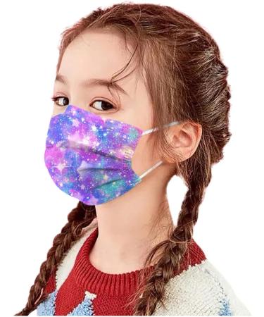 Celendi 50Pcs Cartoon Kids Face_Masks Disposable_Mask 3 Ply Breathable Anti Dust Face Filter Protection with Elastic Earloop - Buy Online on GoSupps.com