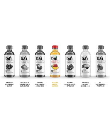 Bai Antioxidant Infusion Flavoured Water Beverage Malawi Mango 530 mL 12-Count 12-Malawi Mango - Buy Online on GoSupps.com