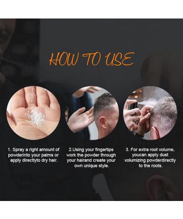 Hair Styling Powder Volume Boosting Texturizer 45 g Matte Finish Thickening Root Powders Grooming Product for Women Men Travel Ideal for Barbers Everyday Care - Buy Online on GoSupps.com