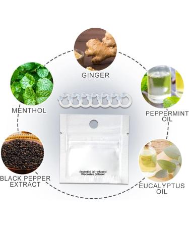 14pcs Nose Ring Set with Essential Oils - Detox Slimming & Skin Tightening Aromatherapy Diffuser for Metabolism Boost | International Shipping - Buy Online on GoSupps.com