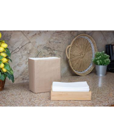 50 White Disposable Bathroom Napkins | Linen Feel Guest Towels for Parties, Weddings, Dinners | Paper Hand Towels for Events - Buy Online on GoSupps.com