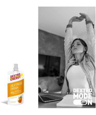 Dextro Energy Orange Dextrose Drink 16 Pack - Quick Energy Boost 18g Carbs for Excursions & Learning - Buy Online on GoSupps.com