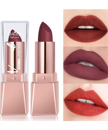  TianWlio Moisturizing lipstick lip balm velvety moisturizing lipstick long-lasting lipstick nude pink lipstick lip balm - Buy Online on GoSupps.com
