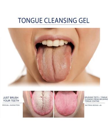 Grgowe White Hairy Tongue Removal Kit - Effective Tongue Cleaner Set with Gel & Brush for Fresh Breath - Buy Online on GoSupps.com