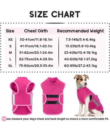 Hjumarayan Stretchy Dog Jacket - Lightweight Reflective Large Dog Coat (Red, Size L) - Buy Online on GoSupps.com