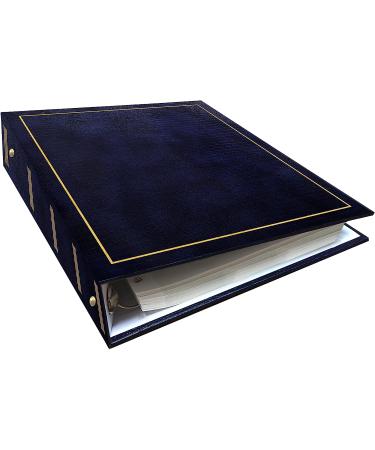 Pioneer Magnetic Self-Stick 3-Ring Photo Album - 100 Pages Navy Blue - Buy Online on GoSupps.com