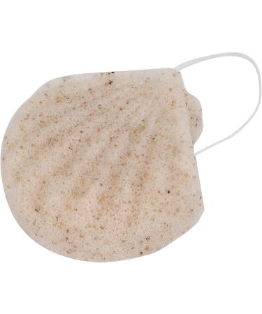 Verdant Touch Facial Sponge Exfoliating Facial Sponge Skin-Friendly Portable Face Cleansing Bath Puff (Shell Shape) - Buy Online on GoSupps.com
