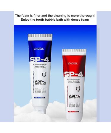 Yayashi SP-4 Probiotics Toothpaste 120g - Natural Brightening & Fresh Breath | 2PCs Pack - Buy Online on GoSupps.com