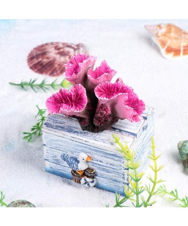 UEETEK Red Coral Artificial Plant - Aquarium Decoration for Fish Tanks | Realistic Aquascaping Decor - Buy Online on GoSupps.com