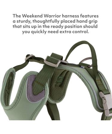 Hurtta Weekend Warrior Eco Dog Harness - Hedge | Adjustable 99-119 cm | Durable & Stylish Dog Gear for International Shipping - Buy Online on GoSupps.com