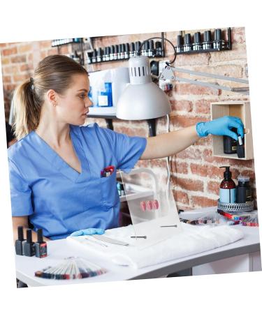 Nail Display Board Nail Showing Board Manicure Display Salon Nail Color Board Nail Polish Accessories Nails Tools Nail Color Card Display Board Acrylic Magnetic Exercise Board Work 20x16cm transparent - Buy Online on GoSupps.com