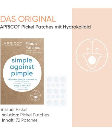 Buy APRICOT Pimple Patches - 144 Hydrocolloid Acne Patch 2-Pack | Invisible & Effective for Clear Skin - Buy Online on GoSupps.com